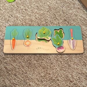 Wooden Garden Puzzle Lovevery toy